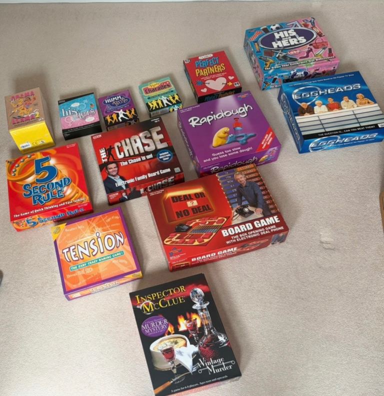 Selection of Board Games