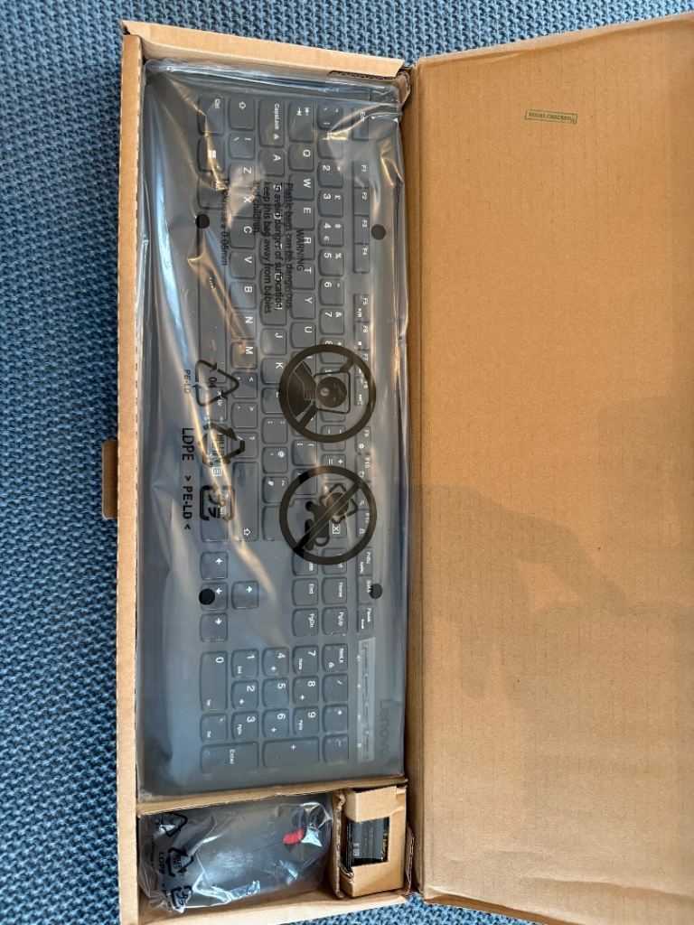 Lenovo Professional Wireless keyboard and mouse combo  