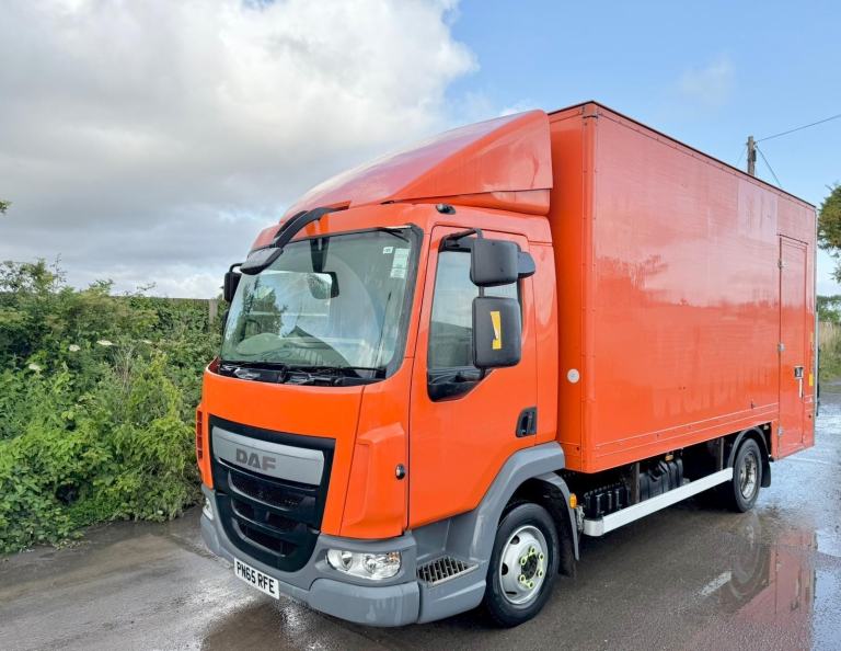 2015 DAF LF45.150 GRP BOX VAN 2X SLD TAIL-LIFT ROLLER DOOR HORSEBOX CAMPER EURO6