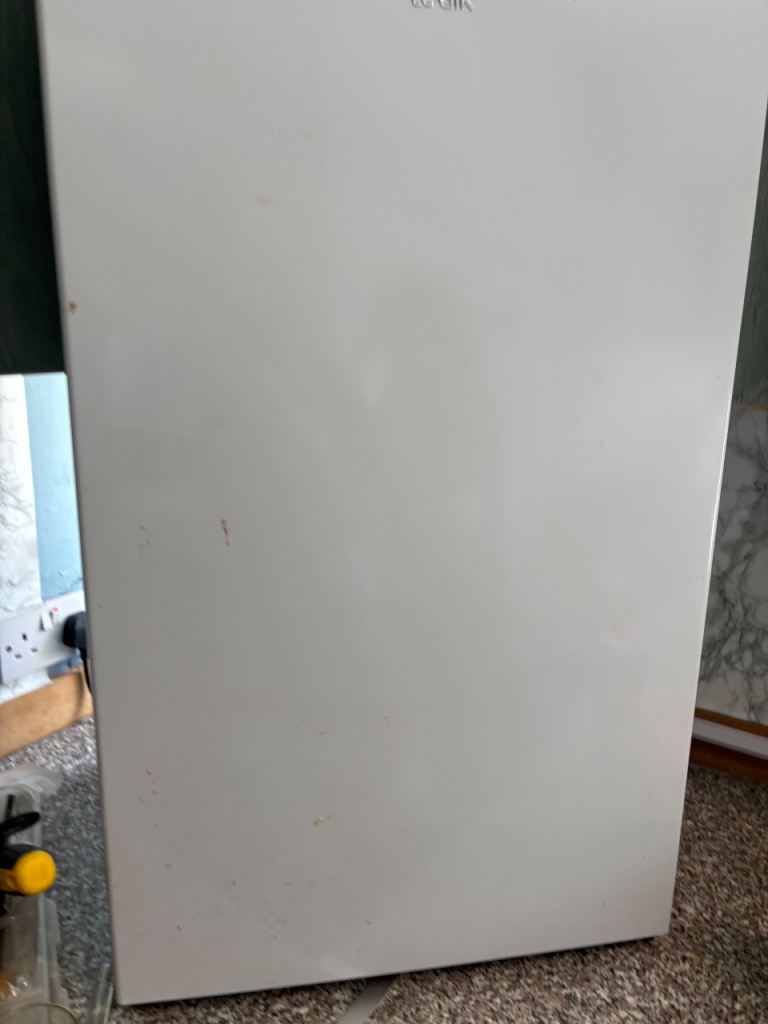 Cook Freestanding Fridge – White, Good Condition