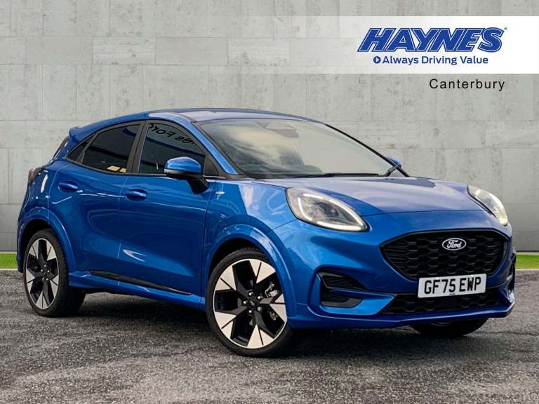 2025 Ford Puma 1.0T EcoBoost MHEV ST-Line X Euro 6 (s/s) 5dr HATCHBACK Petrol/Electric Hybrid Manual