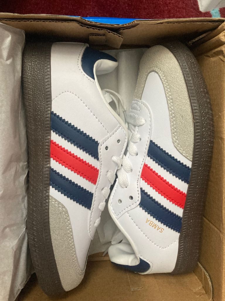 Adidas sambas size 1 brand new