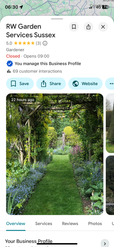 RW Garden Services Sussex 