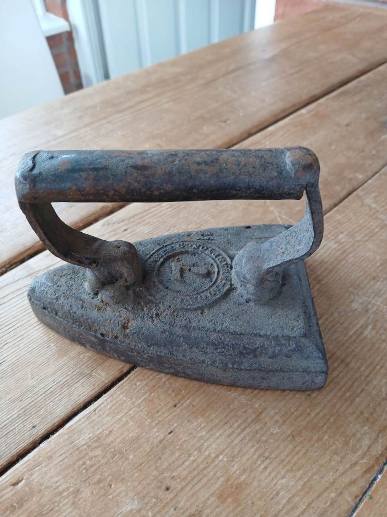 Antique irons x 2