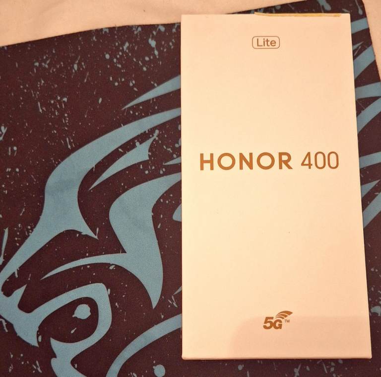 Honor 400 Lite (256GB) 5G - Unlocked/SIM Free - Marrs Green - NEW!!! - Opened Box - Phone Unused!