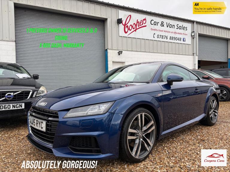 2015 Audi TT 2.0T FSI Quattro S Line 2dr S Tronic COUPE Petrol Automatic