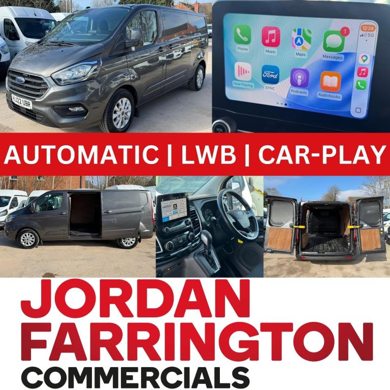 2022 FORD TRANSIT CUSTOM 2.0 300 LIMITED AUTOMATIC EURO 6 *A/C* *HEATED SEATS*