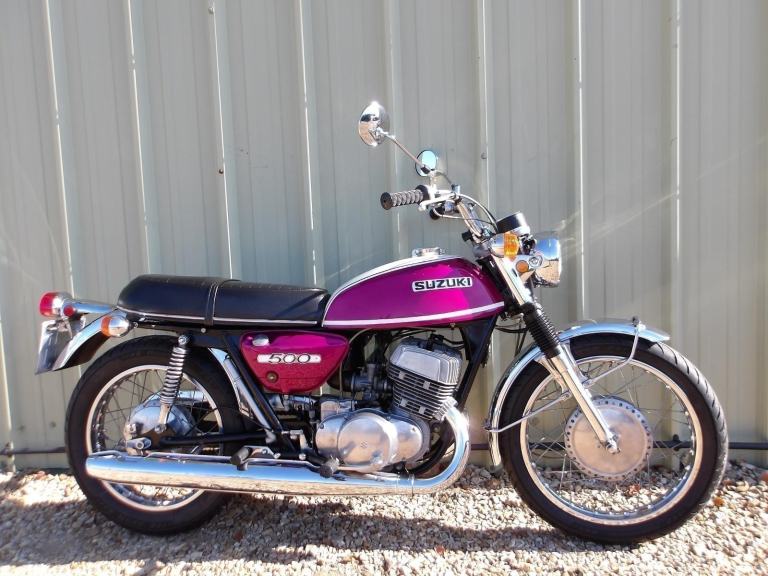 Suzuki T500 1971 Classic 2 Stroke, Matching Engine & Frame Numbers * UK Delivery
