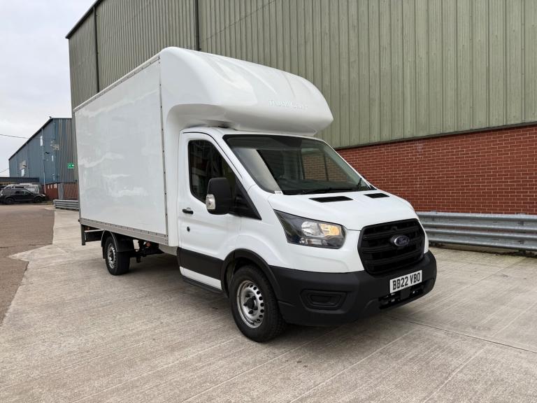 2022 Ford Transit 350 2.0 EcoBlue 130ps Chassis Cab Luton Box van tail lift 2022 22 Plate CHASSIS...