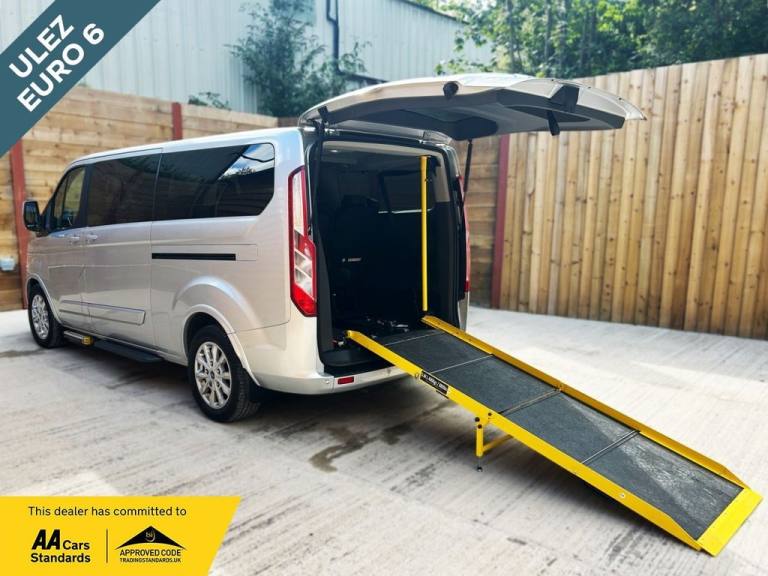 2019 Ford Tourneo Custom L2 LWB 8 Seat Auto Wheelchair Accessible Disabled Access Vehicle WAV MPV...