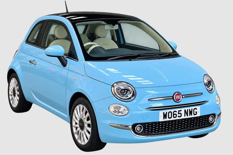 FIAT 500 1.2 500 My17 1.2 69hp Lounge Blue Manual Petrol 2016
