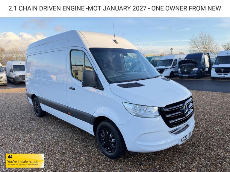 2020 Mercedes-Benz Sprinter 2.1 314 CDI Panel Van 5dr Diesel Manual RWD L2 H2 Euro 6 (s/s) (143 p...