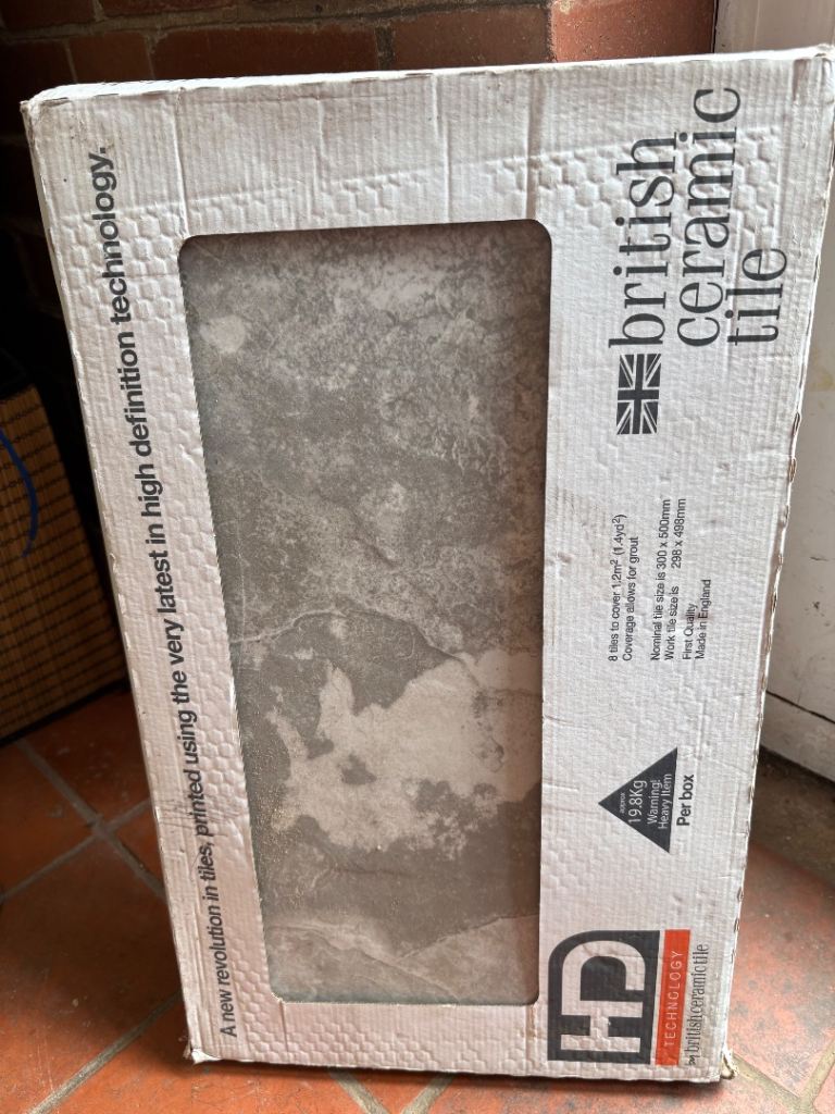 British Ceramic Tiles Snowdonia Riven Grey