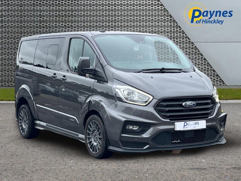 2023 Ford Transit Custom MS-RT Double Cab in Van 320 L1 2.0 170ps Auto in Grey