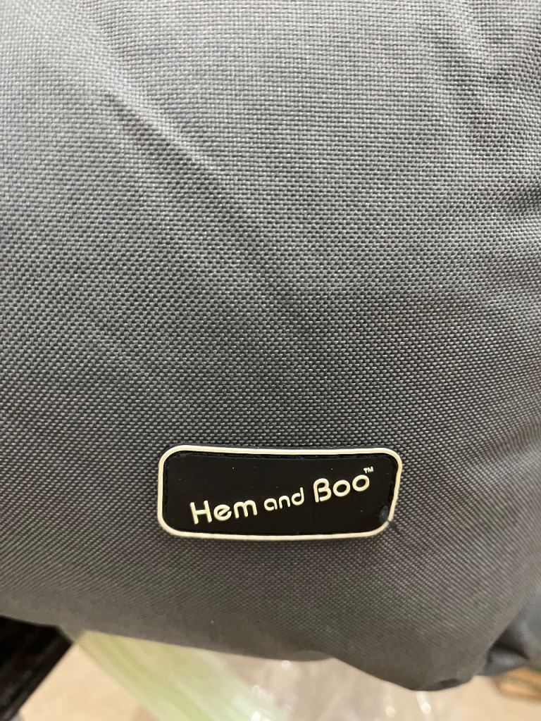 Hem and Boo dog bed 