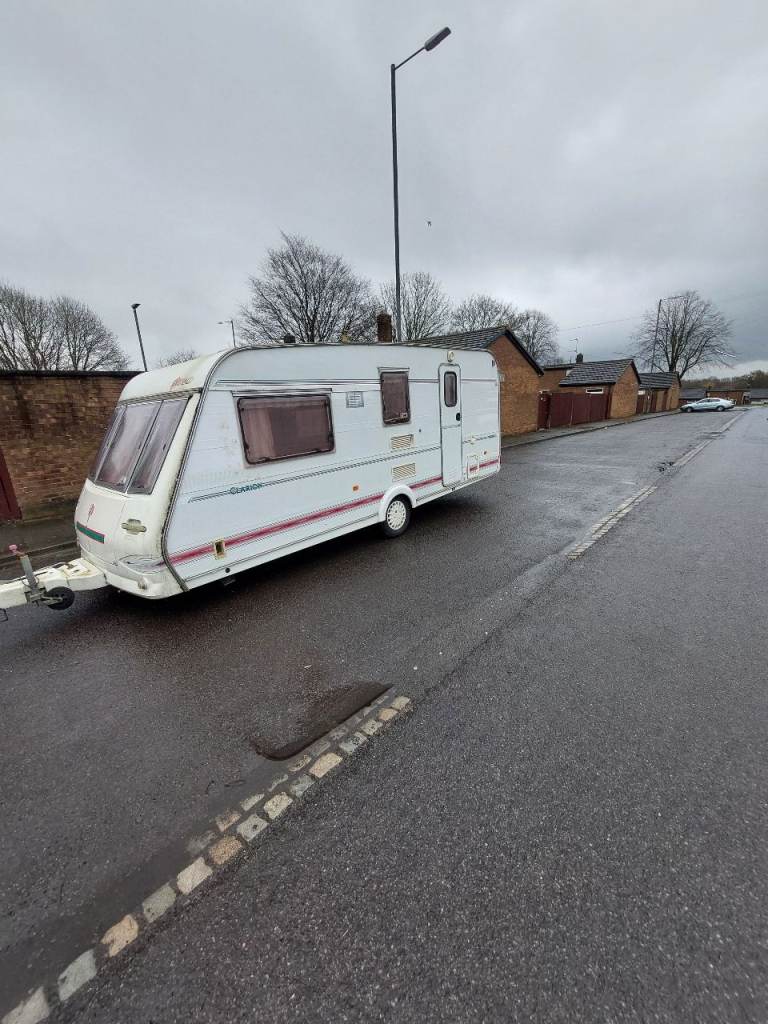 Stearling 4 berth caravan with full size awning 2002