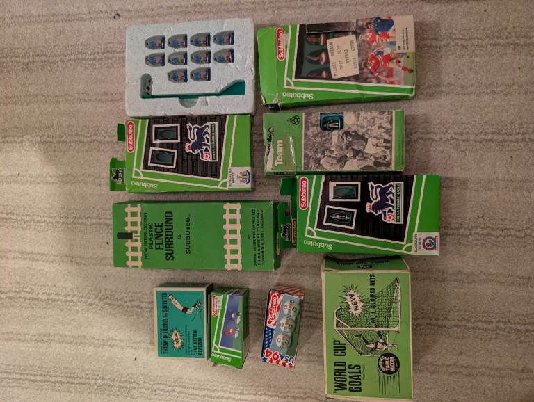 Subbuteo Club Edition and Accessories 