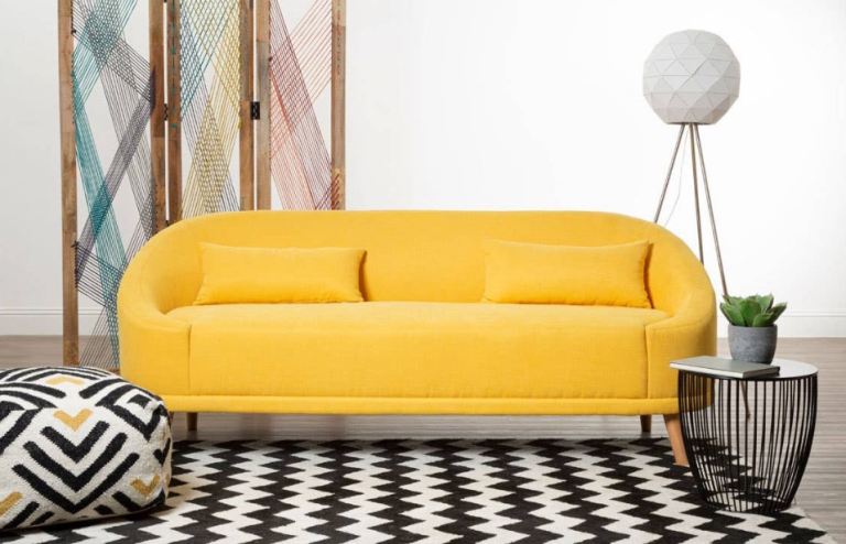 Brand New Yellow Sofa