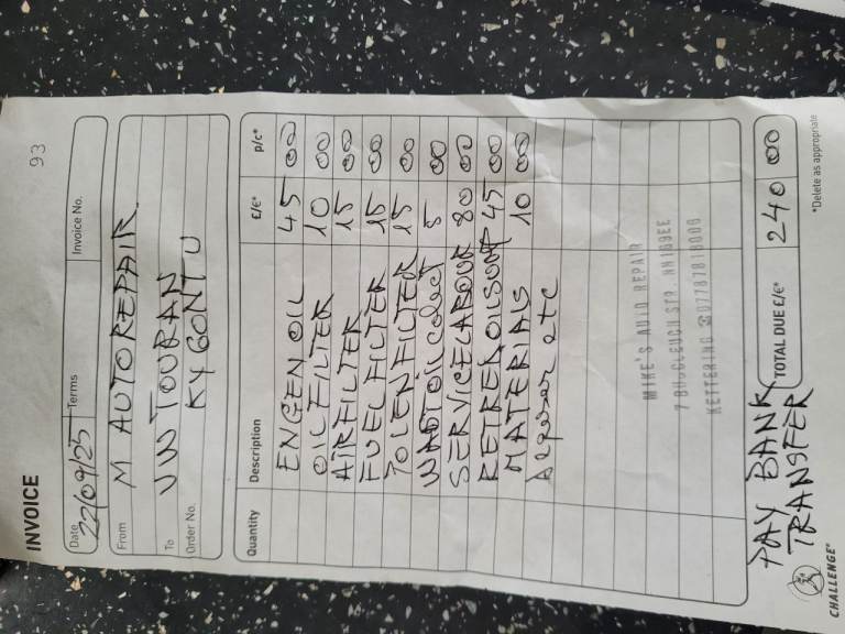 Volkswagen, TOURAN, MPV, 2011, Manual, 1598 (cc), 5 doors