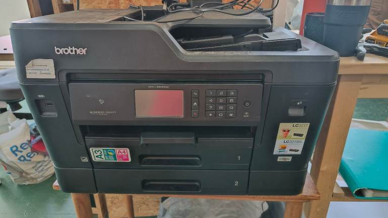 Brother printer A3, A4 + more sizes, copier, scanner