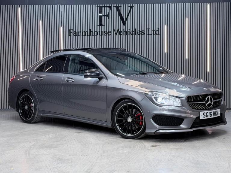 2016 Mercedes-Benz CLA 2.1 CLA220d AMG Sport Coupe 7G-DCT Euro 6 (s/s) 4dr SALOON Diesel Automatic