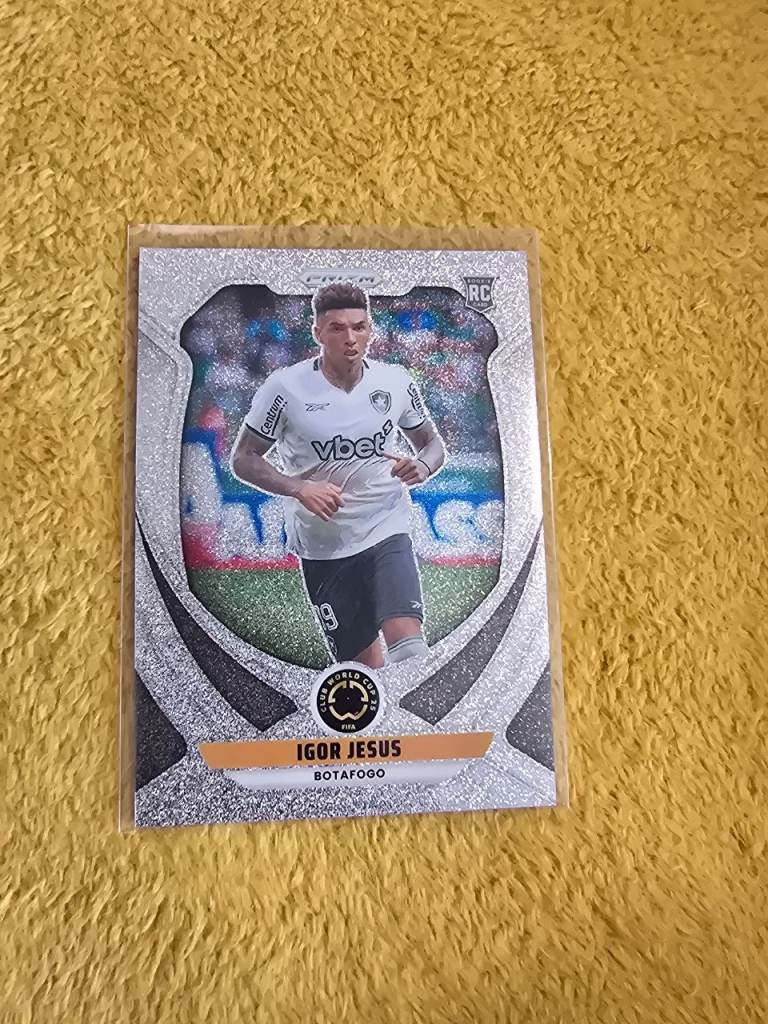 Igor Jesus Botafogo Football Glitter Rookie Card – As New