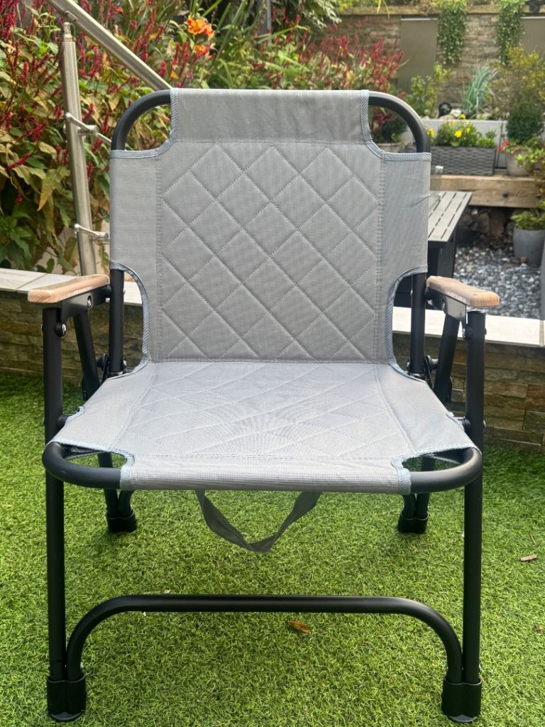 4 x Grey Camping Chairs