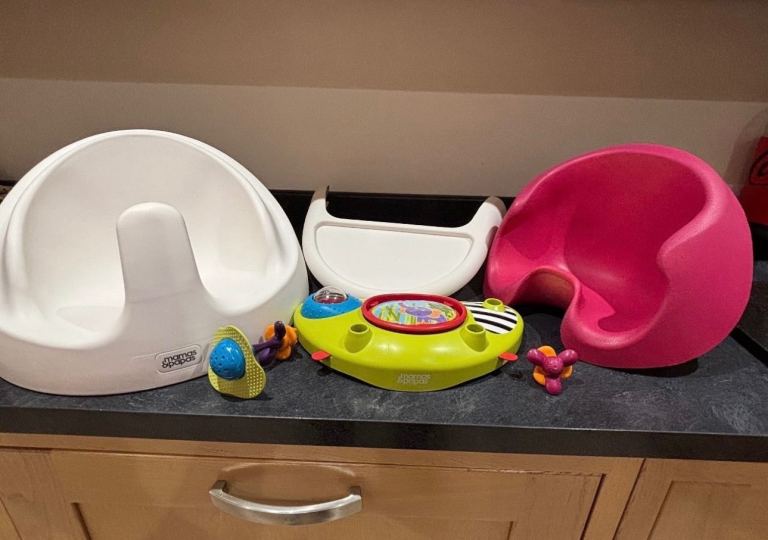 Mamas & Papas snug seat & activity tray