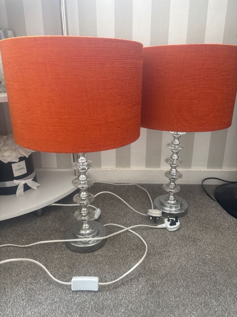 Lounge lamps x2