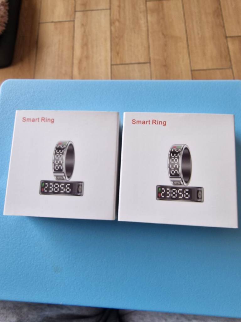 2 BRAND NEW FITNESS SMART RINGS 
