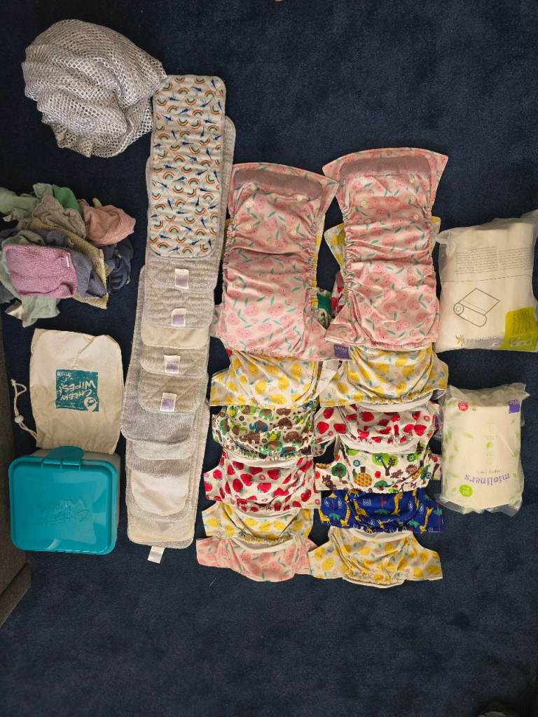 Bamboo Mio reusable nappies