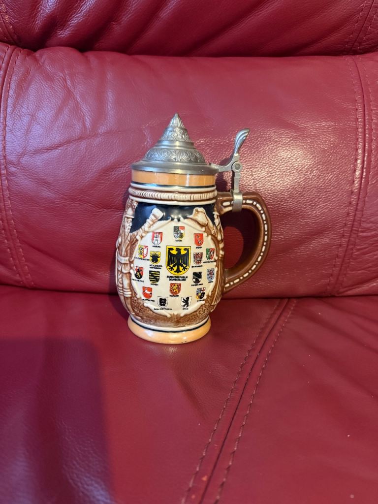 German beer stein 