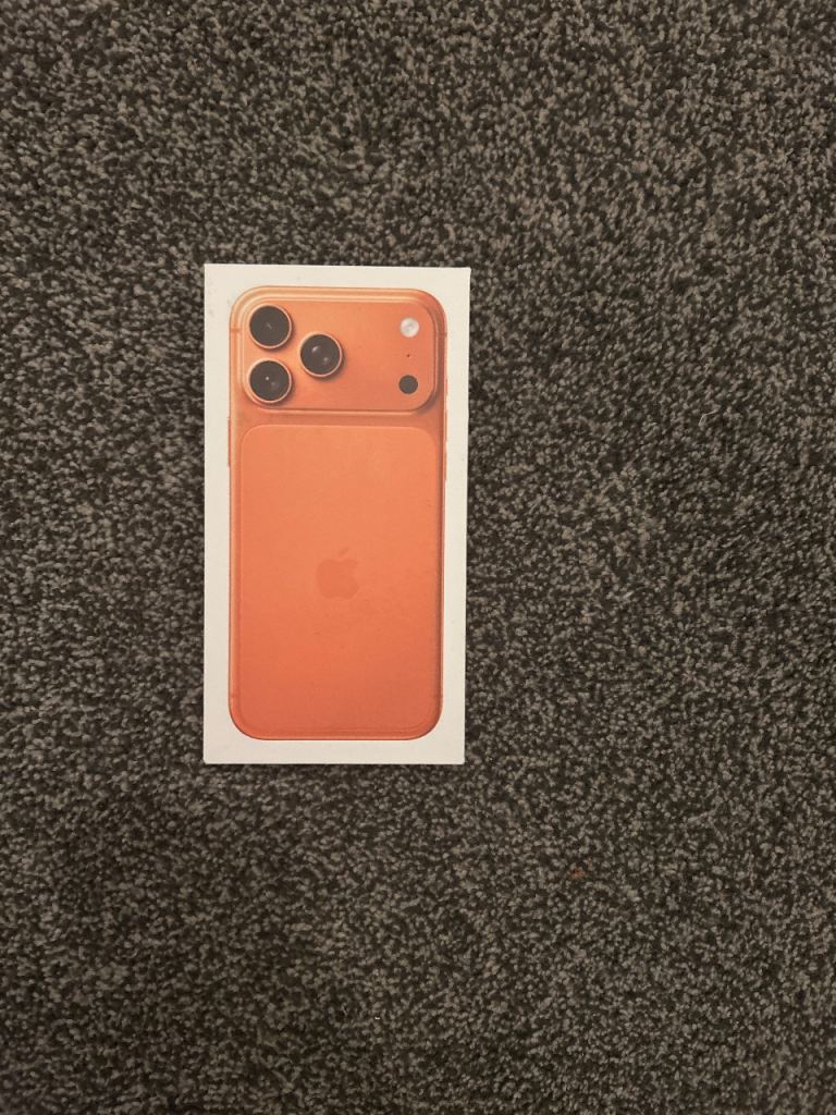 New phone for sale Brand new unsed 1TB orange Unlocked