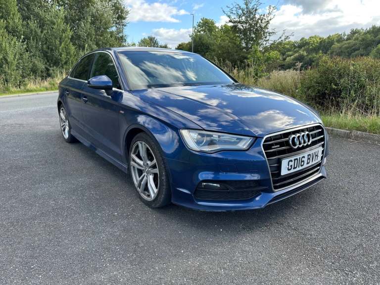 2016 Audi A3 2.0 TDI 184 Quattro S Line 4dr S Tronic [Nav] SALOON Diesel Automatic