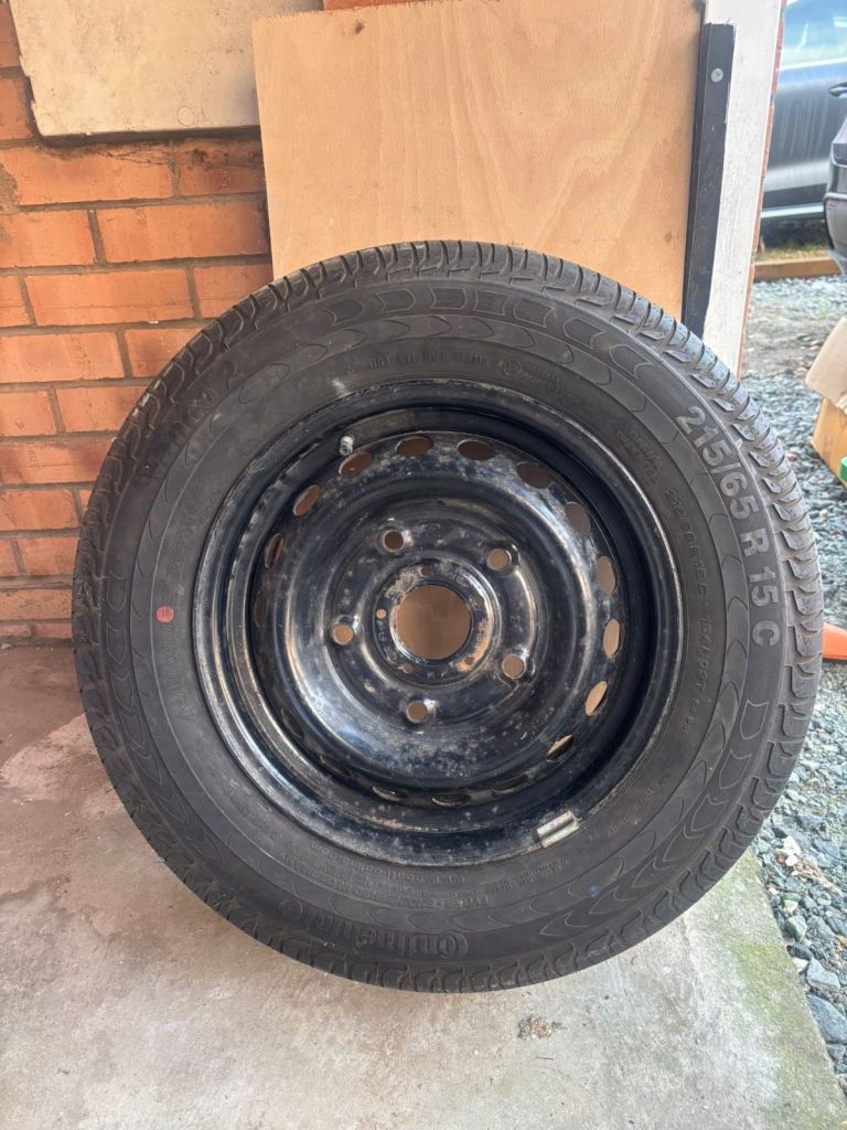 215/65 R 15 wheel with new tyre. 