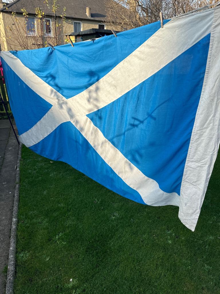Vintage Saltire Flag