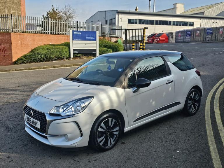 2016 DS Automobiles DS 3 Citroen DS3 1.2 PureTech 82 Chic 3dr HATCHBACK Petrol Manual
