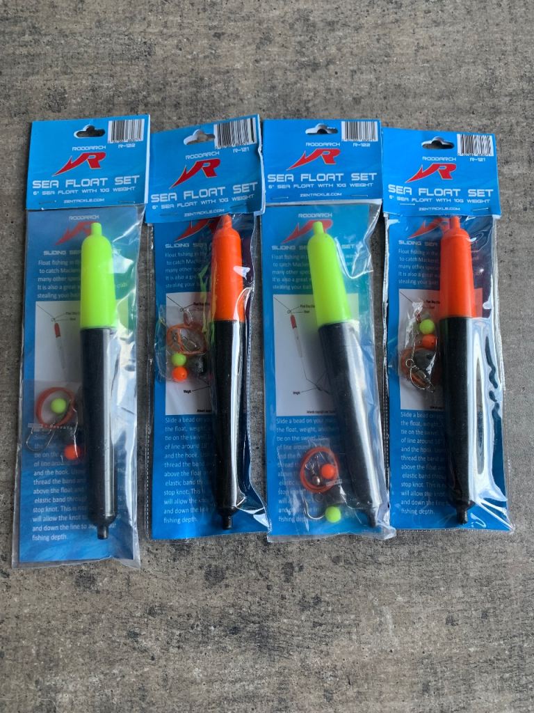 Fishing float set 6inch with 10gr weight sea river lake pike