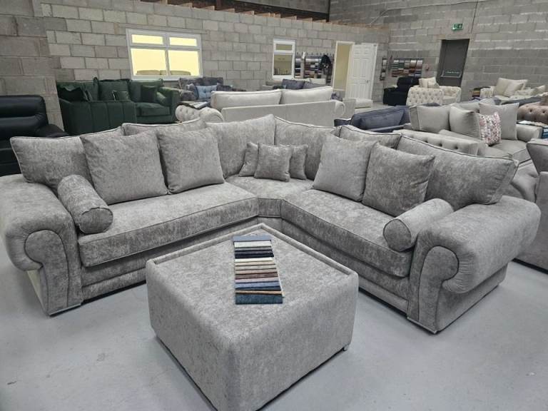 💸Awesome Price  VERONA Corner Sofa & 3+2 Seater Brand New 25% OFF Order Now Best Price