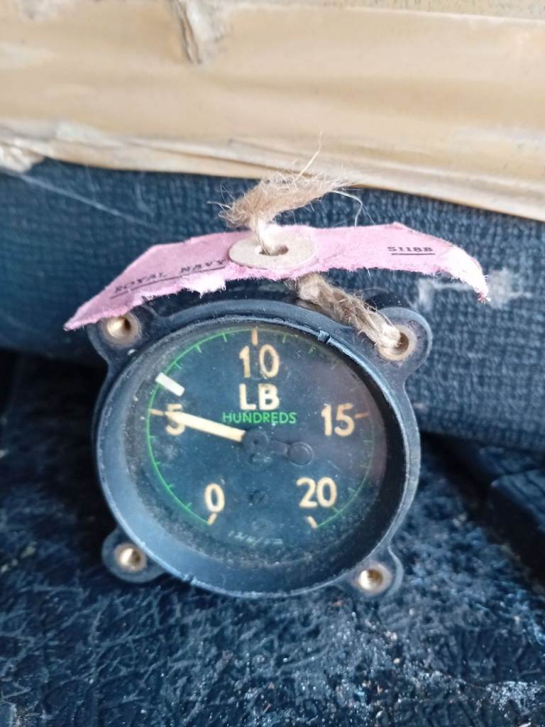 Old royal navy dial unit 