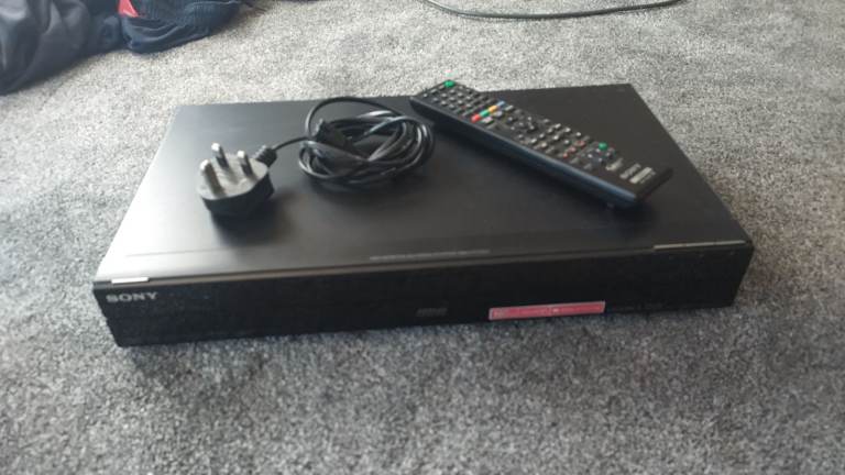 sony hdd recorder rdr-dc100 160gb dvd player scart hdmi remote control 