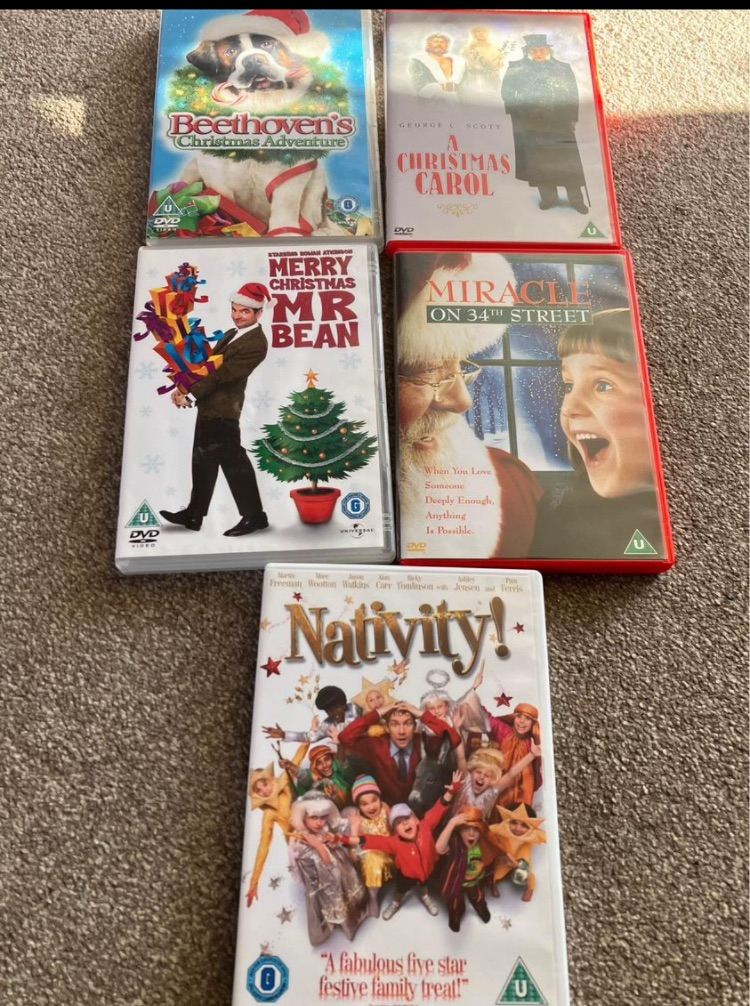 Christmas DVDs 