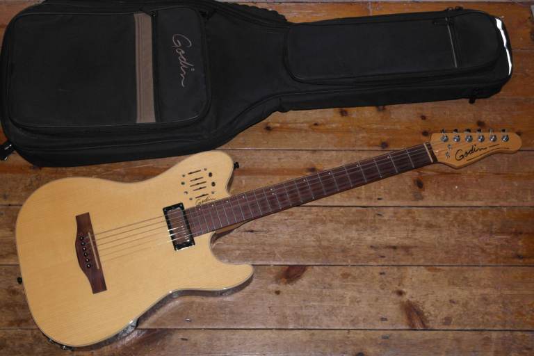 image for 2017 Godin Acousticaster electro acoustic