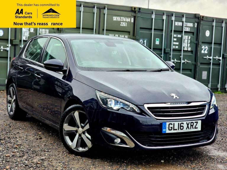 2016 Peugeot 308 1.2 PureTech Allure Hatchback 5dr Petrol EAT Euro 6 (s/s) (130 ps) Hatchback Pet...