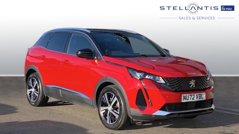 2022 Peugeot 3008 1.2 PureTech GT Line SUV 5dr Petrol EAT Euro 6 (s/s) (130 ps) SUV Petrol Automatic