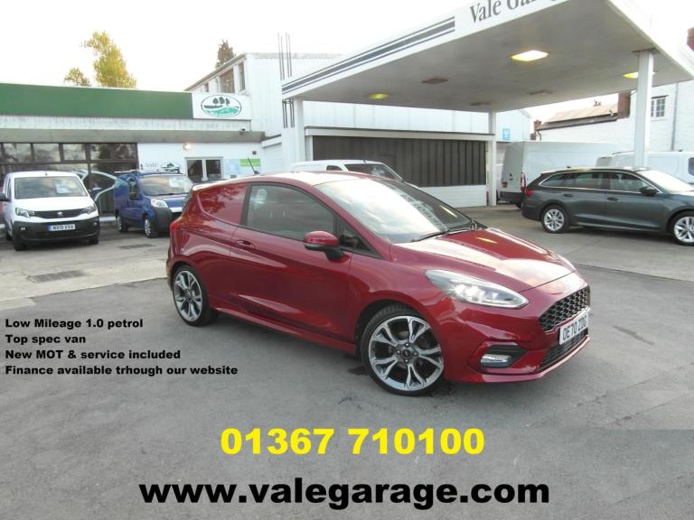 2021 Ford Fiesta 1.0 Ecoboost 125 Sport Van CAR DERIVED VAN PETROL Manual
