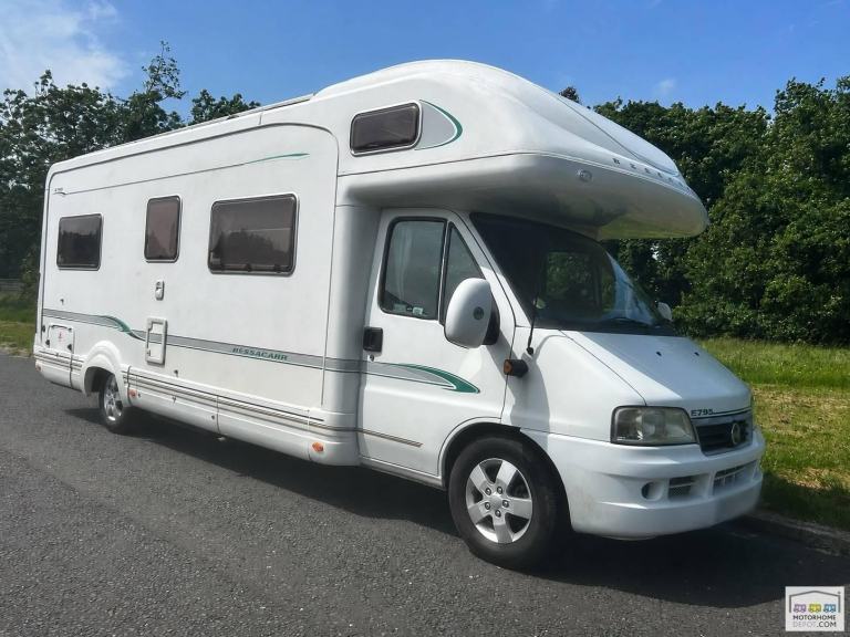 2004 BESSACARR E795 6 BERTH U-SHAPED LOUNGE FOR SALE