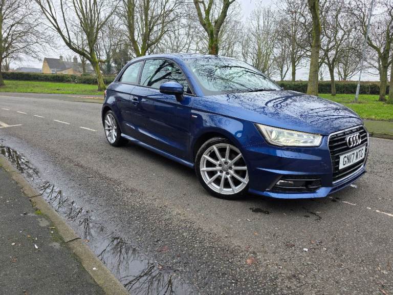 2017 Audi A1 1.6 TDI S-Line Hatchback Blue