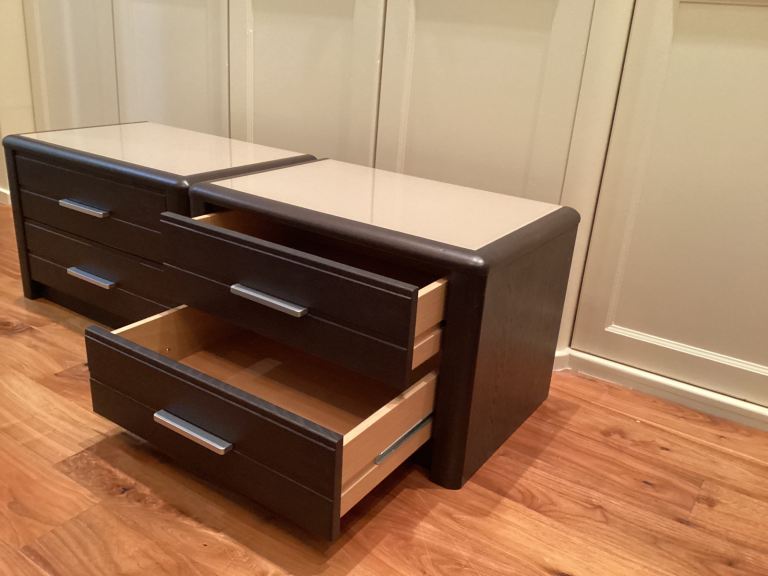 Bedside tables (two)