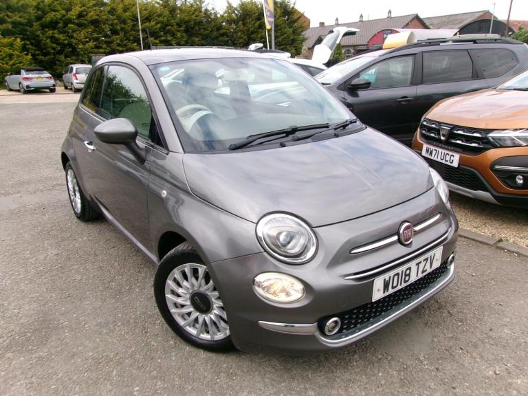 2018 Fiat 500 1.2 Lounge 3dr HATCHBACK PETROL Manual
